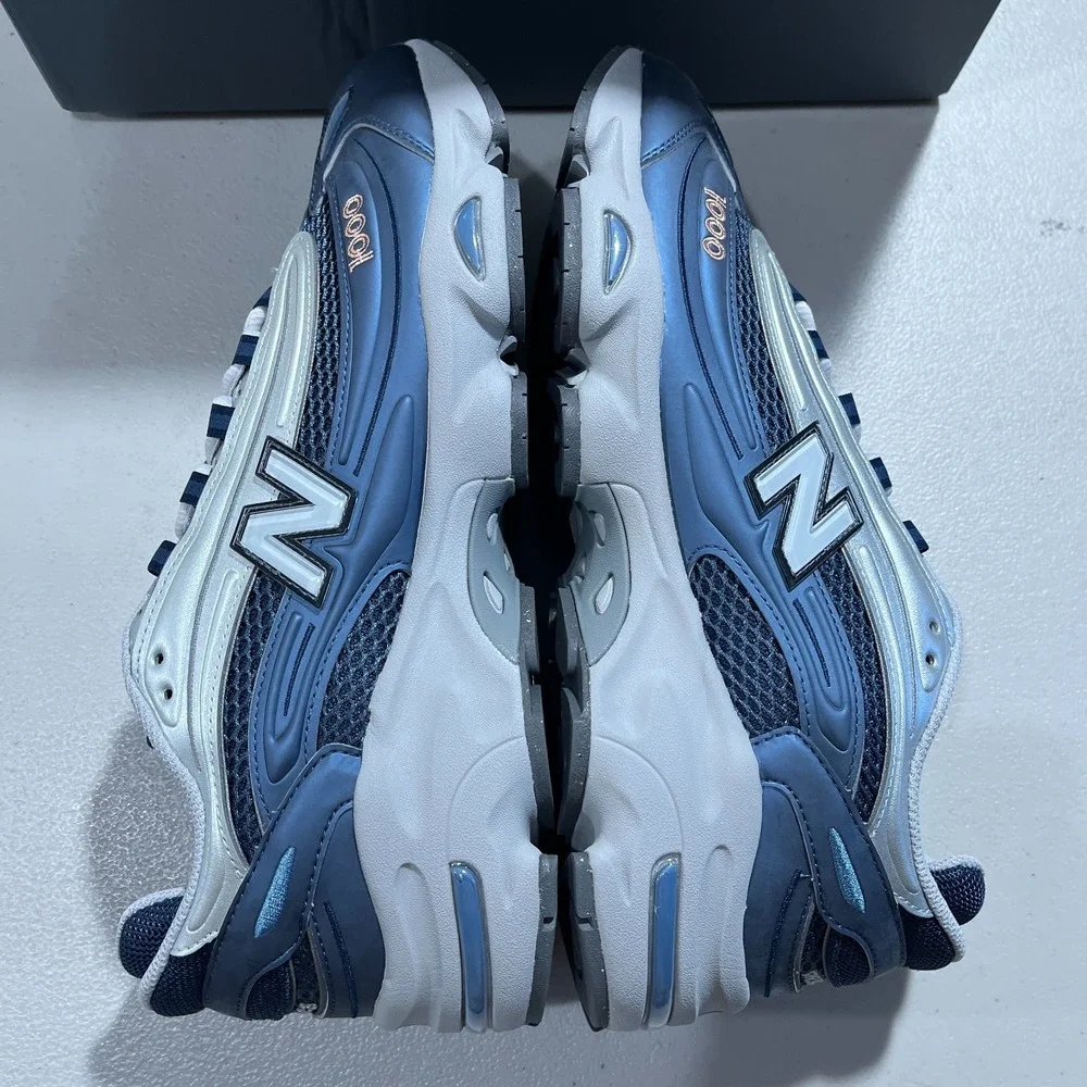 New Balance 1000 Blue Grey M1000P Men's Size 11.5 Running Shoes Women 13